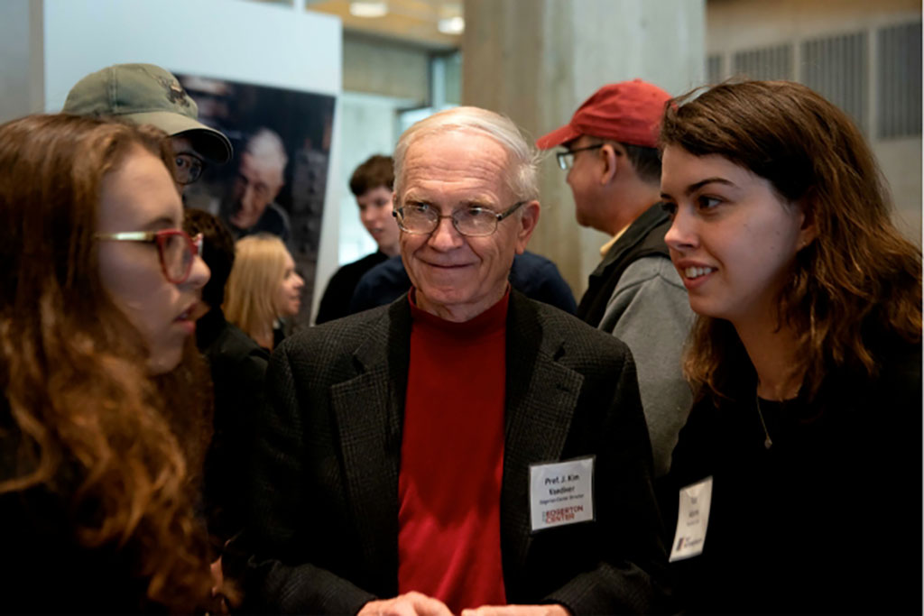 J. Kim Vandiver with students