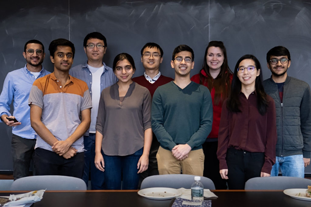 A group photo of the students