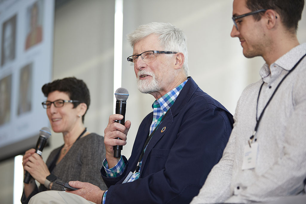 Tim Gutowski on a panel