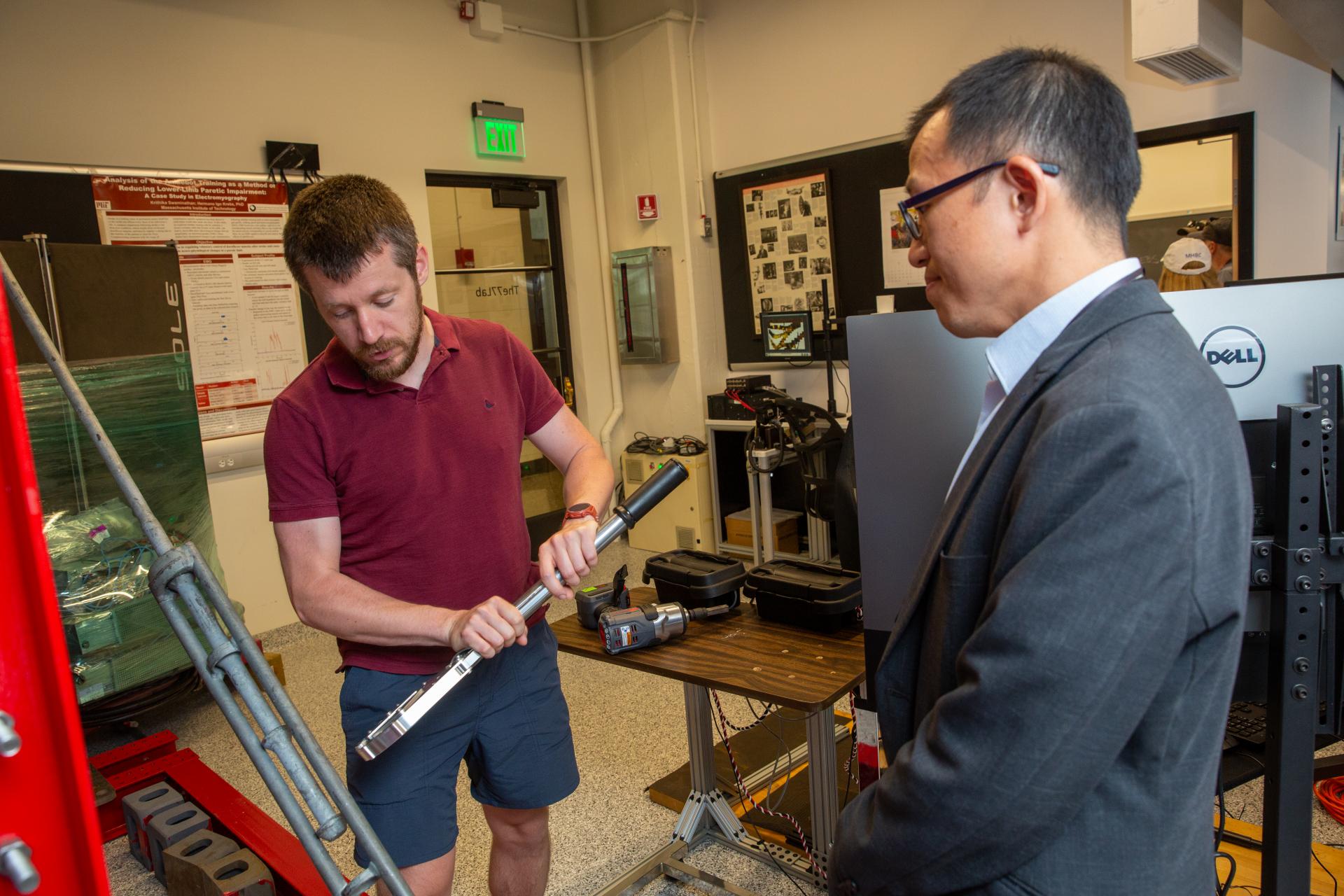 The Eric P and Evelyn E Newman Laboratory provides a new home for robotics and biomechanics research in MechE. The Newman Lab will drive innovation and collaboration to improve human performance through technology.