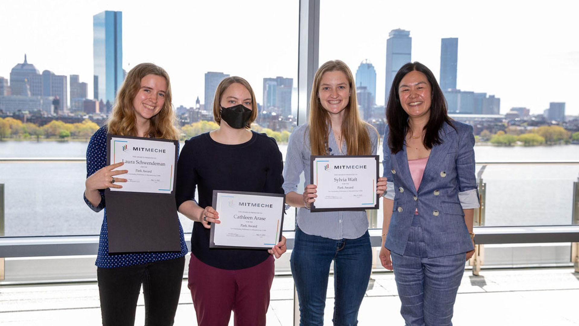 On May 11, MechE hosted the first in-person Student Awards Luncheon in 3 years! Students, faculty, and staff gathered in Samberg Conference Center to celebrate the accomplishments of MechE students.